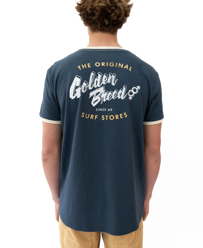 Break Ringer Tee | Navy - Image 3