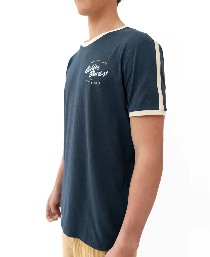 Break Ringer Tee | Navy - Image 5