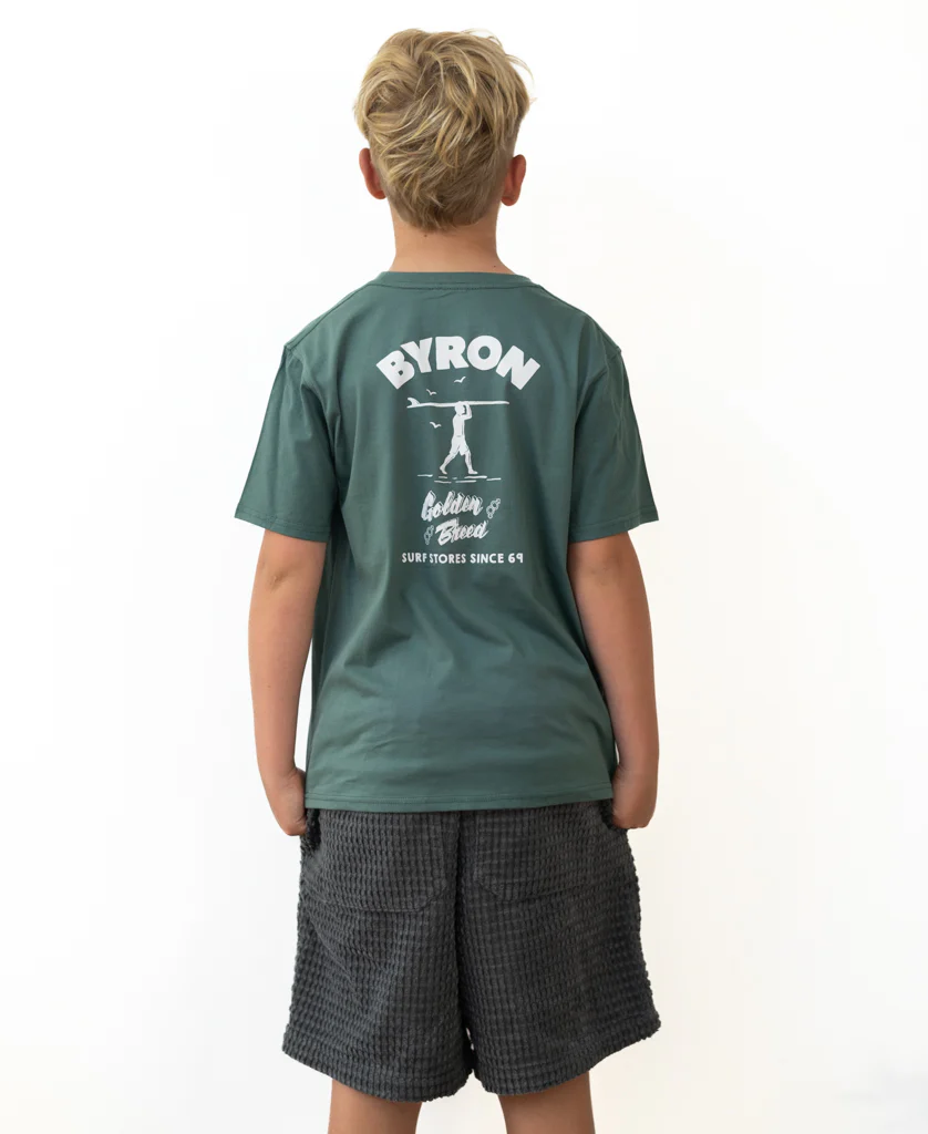 Byron Shanty Kids Tee | Fern - Image 3