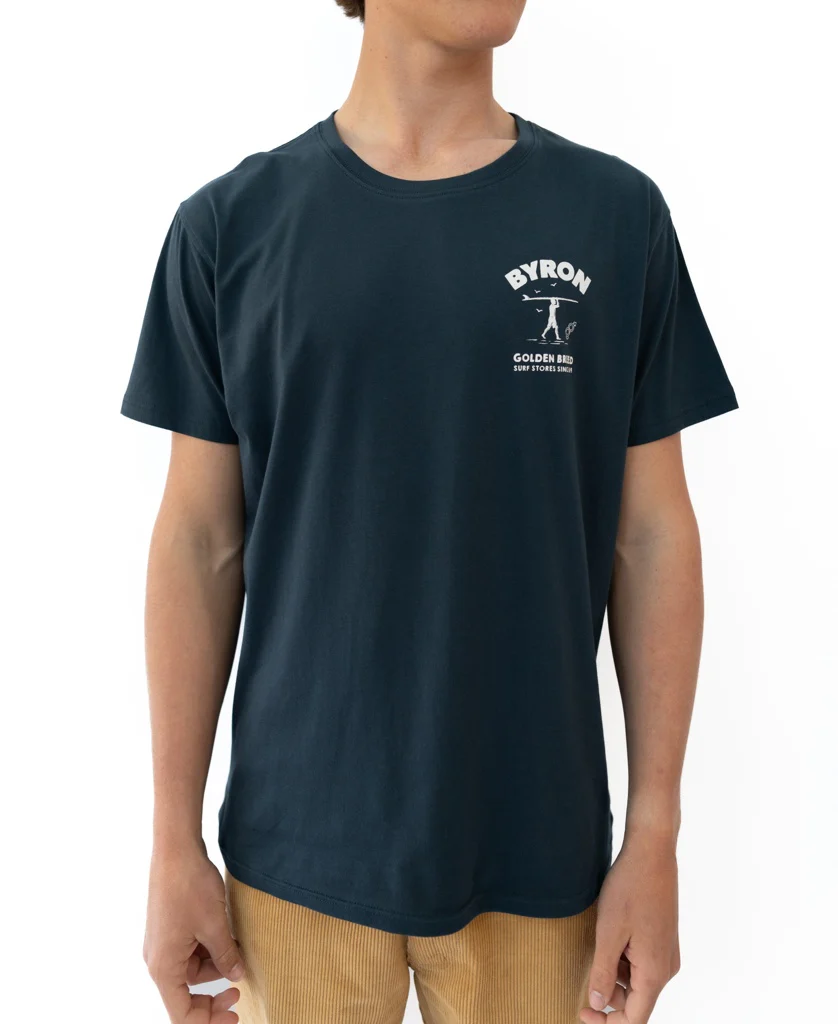 Byron Shanty Tee | Navy - Image 3