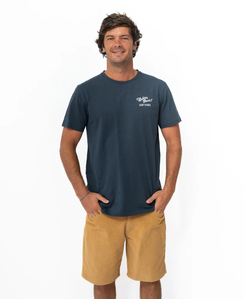 Byron Bay Smurf Tee | Navy - Image 3
