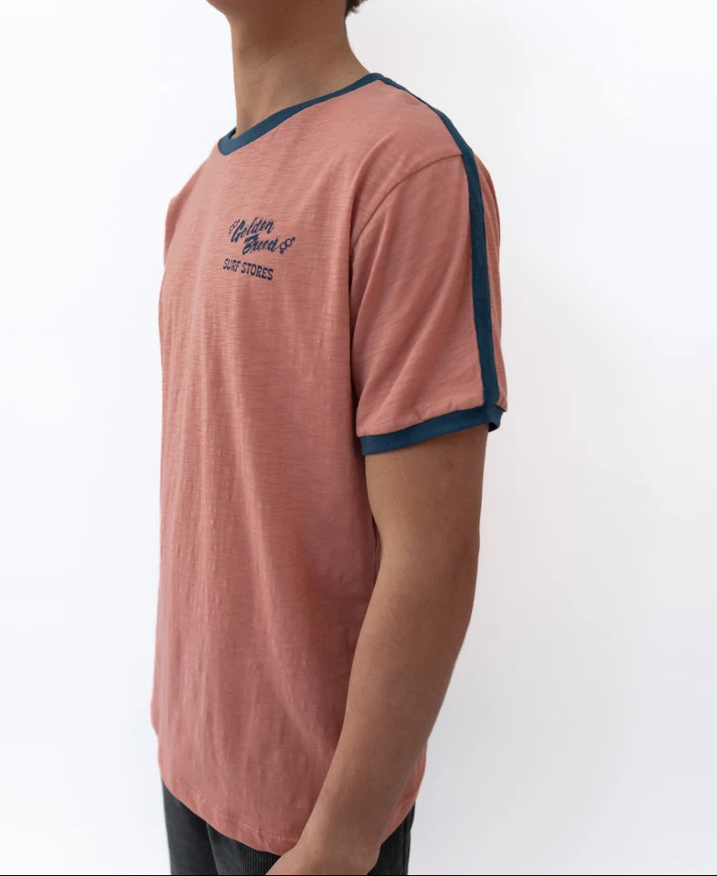 Byron Tropical Tee | Rose - Image 3