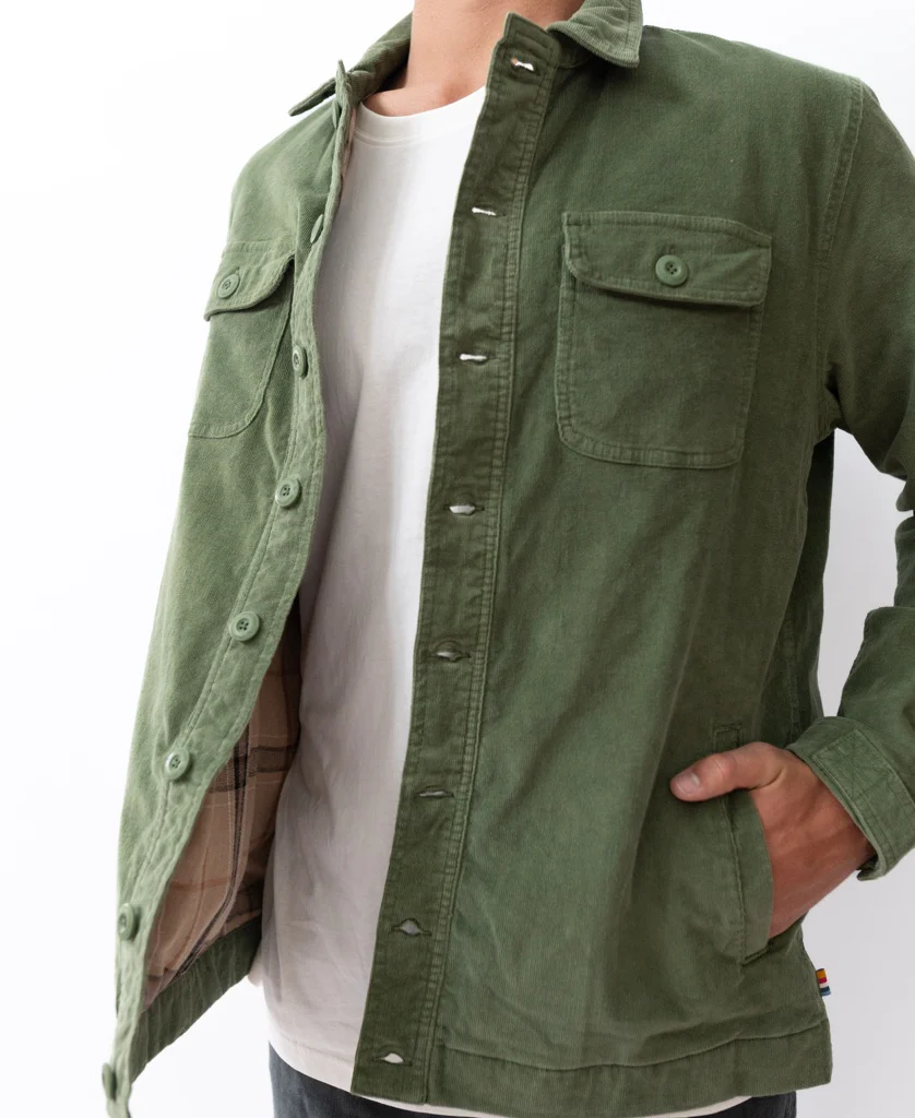 Cahoots Cord Jacket | Khaki - Image 4