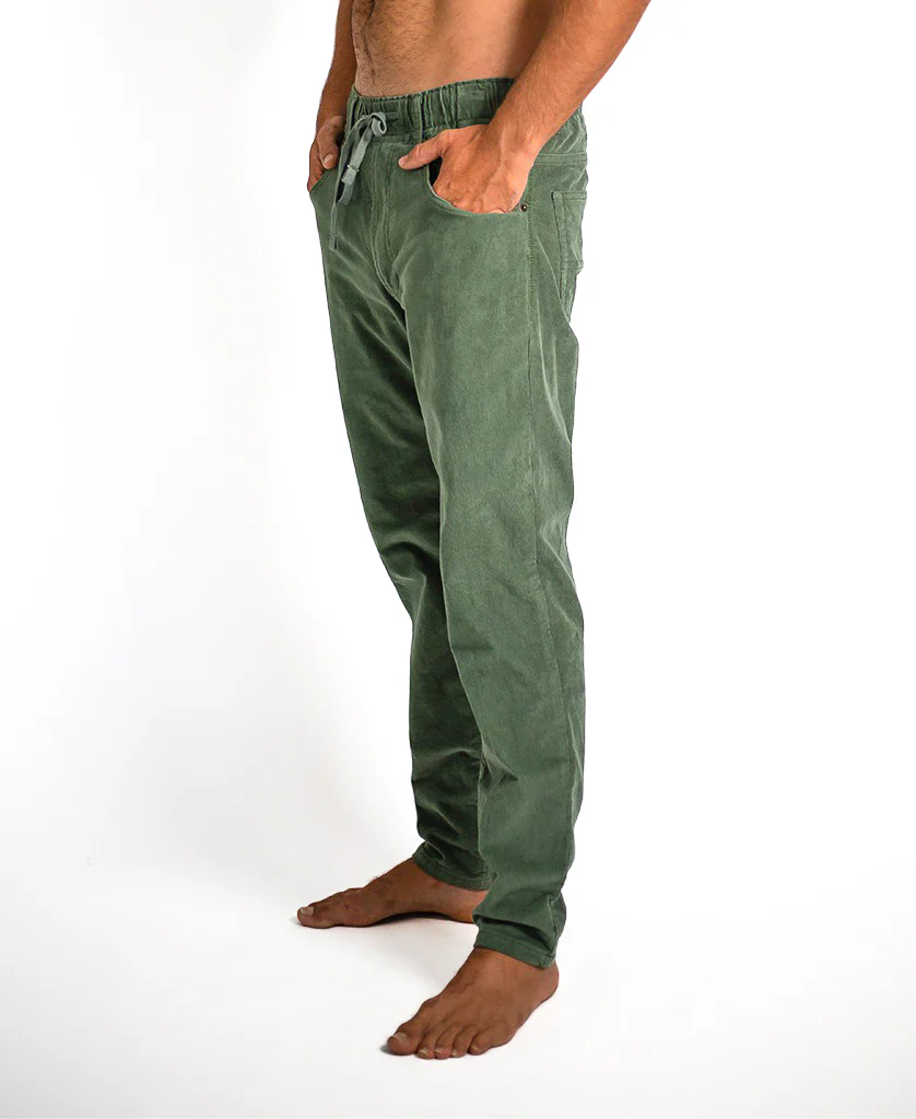 Catch Stretch Cord Pant | Khaki - Image 6