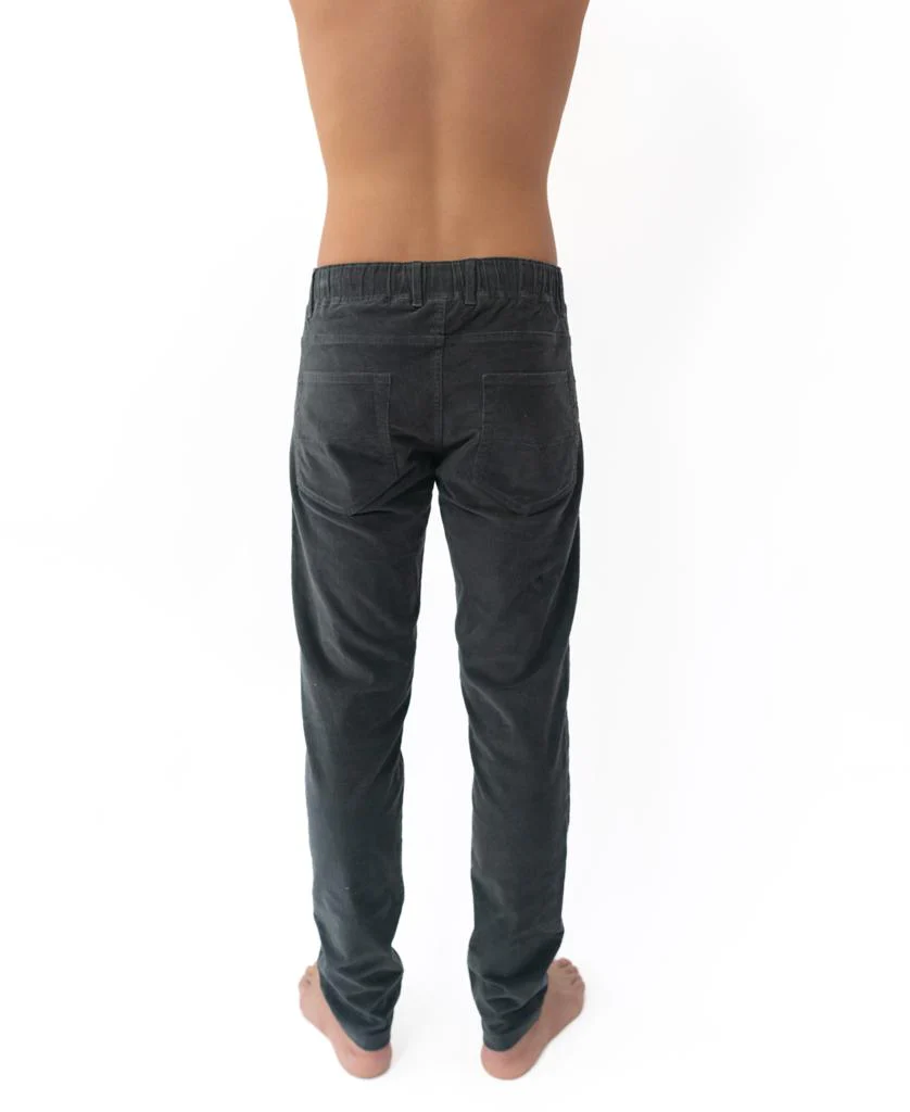 Catch Stretch Cord Pant | Wash Black - Image 4