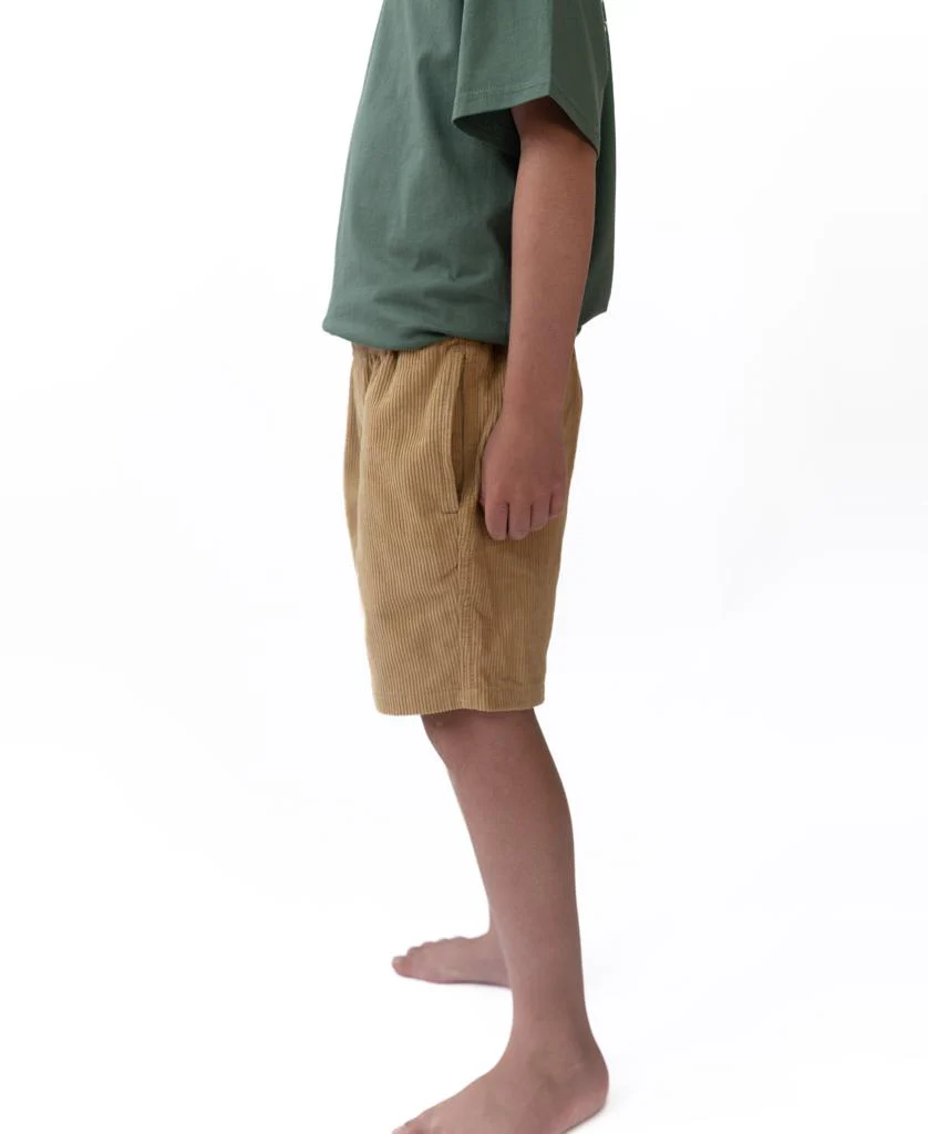 Crackers Boys Walkshort | Dark Camel - Image 3