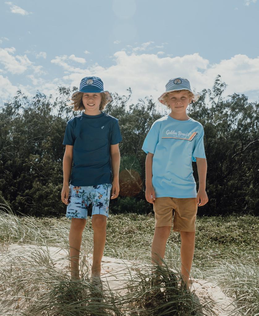Crackers Boys Walkshort | Dark Camel - Image 5