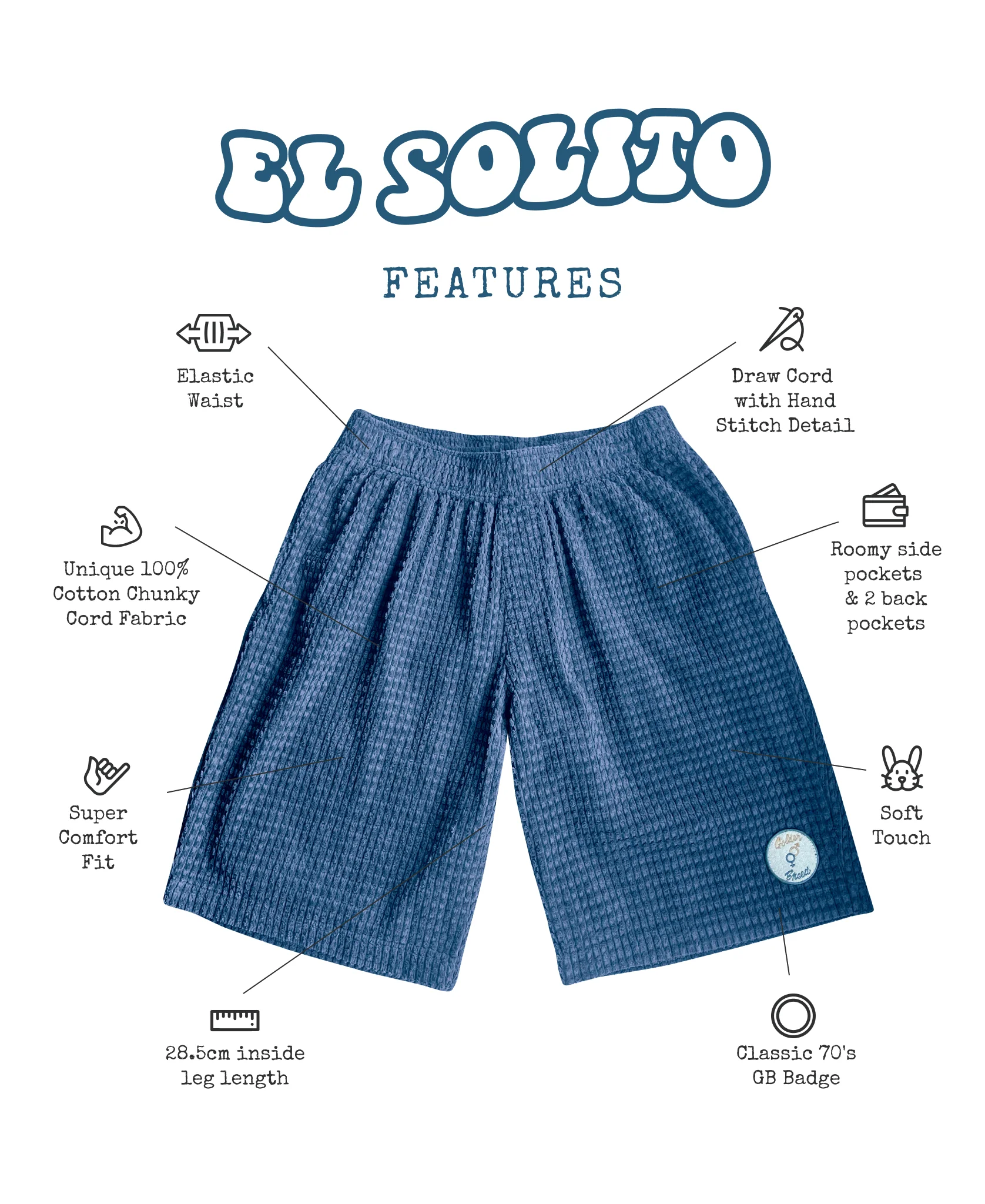 El Solito Walkshort | Leaf Green - Image 7