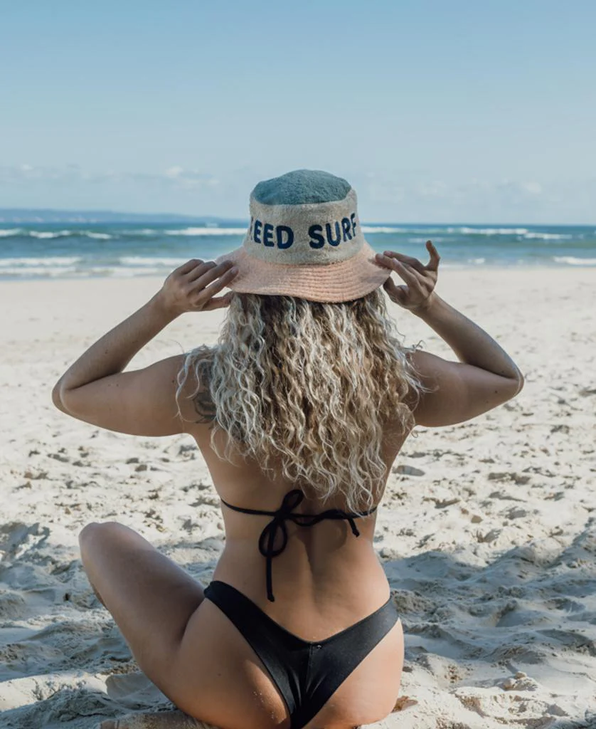 Ferry Terry Bucket Hat | Bleach Gold - Image 4