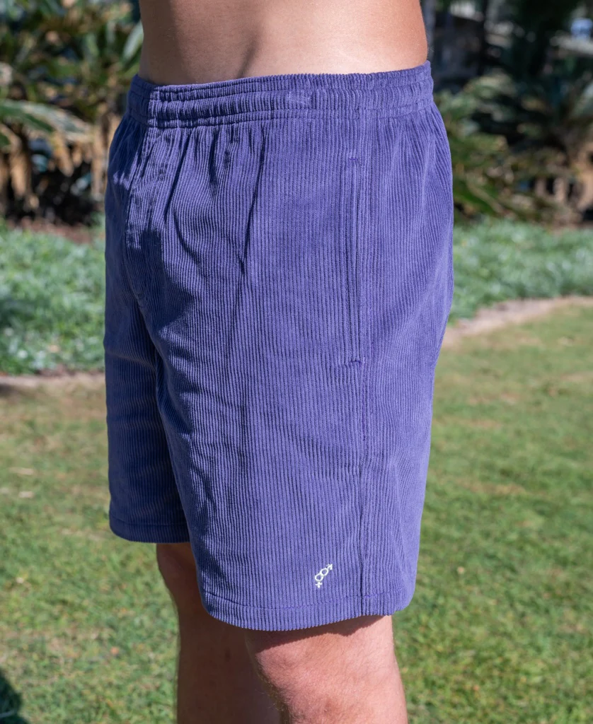 Floyd Cord Elastic Walkshort | Port - Image 3