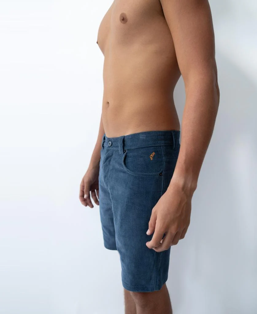 Floyd Cord Walkshort | Vintage Navy - Image 3