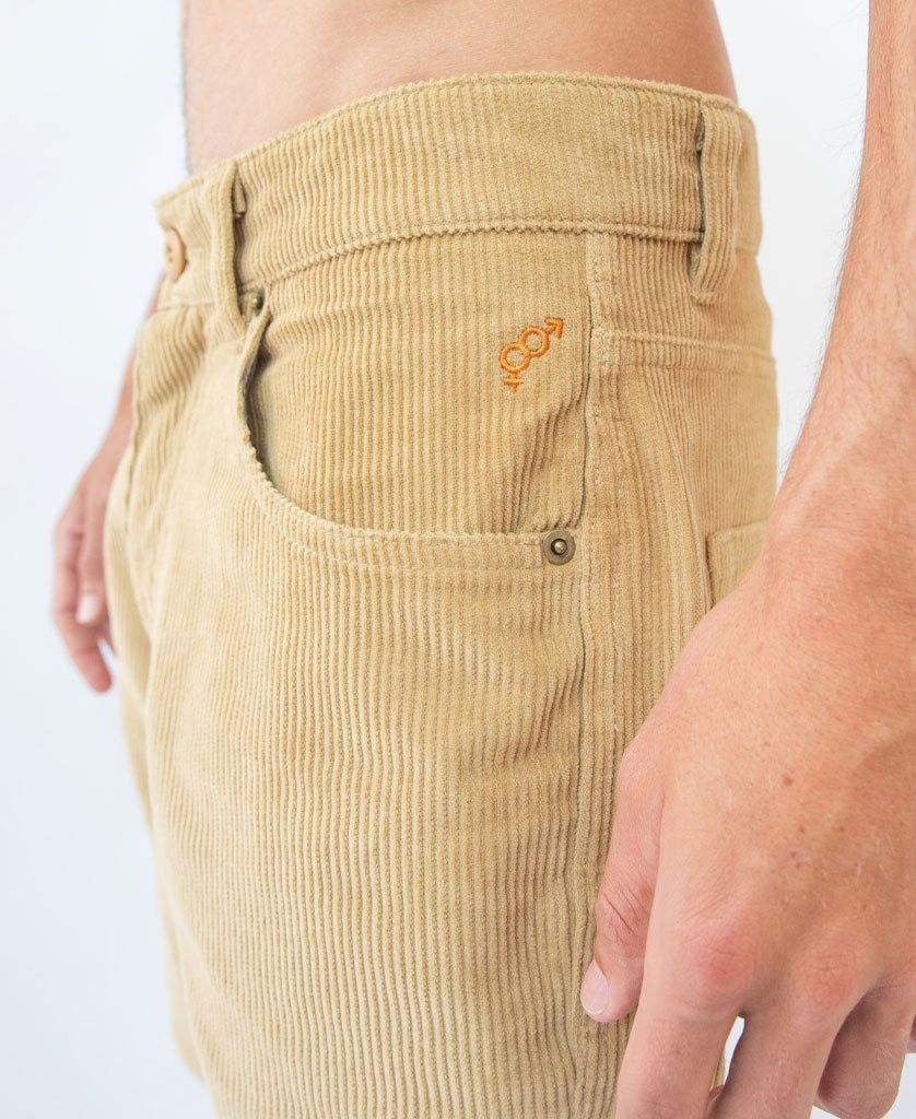 Floyd Cord Walkshort | Dark Camel - Image 7