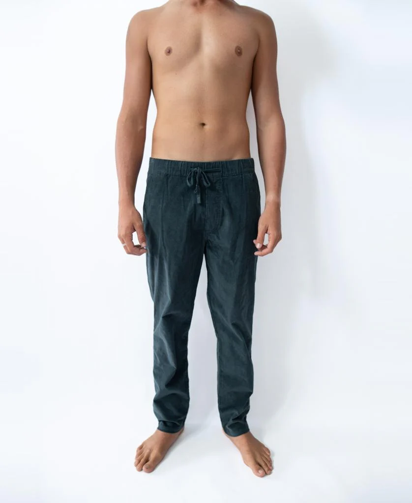 Fred Stretch Cord Pant | Blue - Image 5