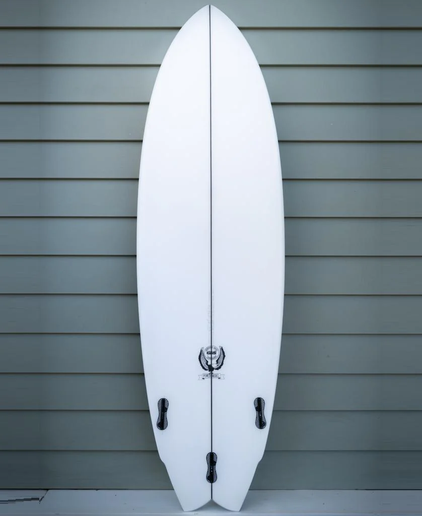 G&S 6'4 Power Twin Matte Finish | White - Image 3