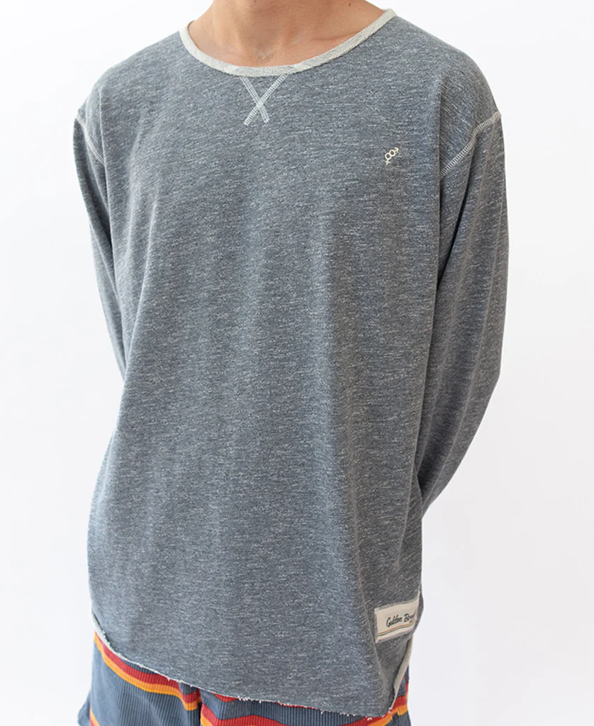 Classic Rag Top | Navy Marle - Image 4