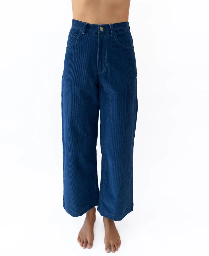 Jenny Cord Pant | Navy - Image 3