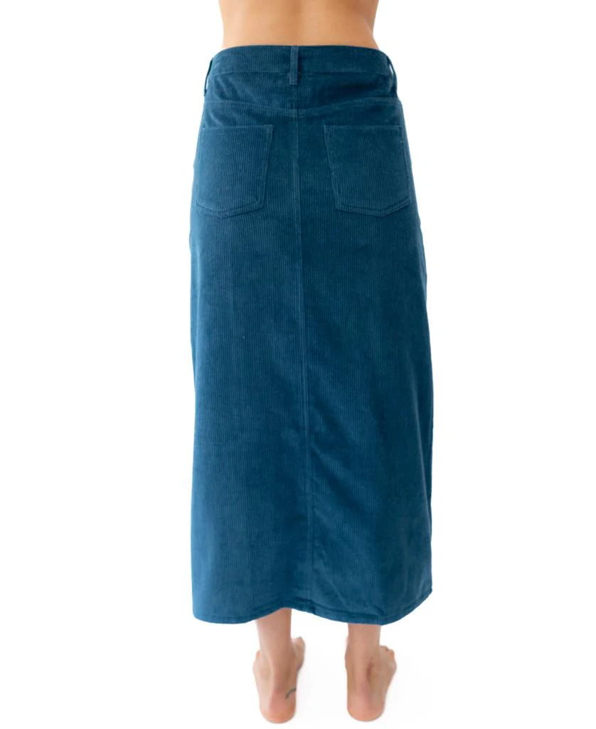 Nellie Maxi Skirt | Petrol - Image 6
