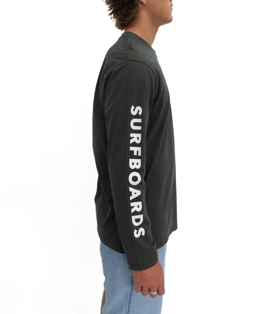 G&S Surfboards Comp LS Tee | Wash Black - Image 8