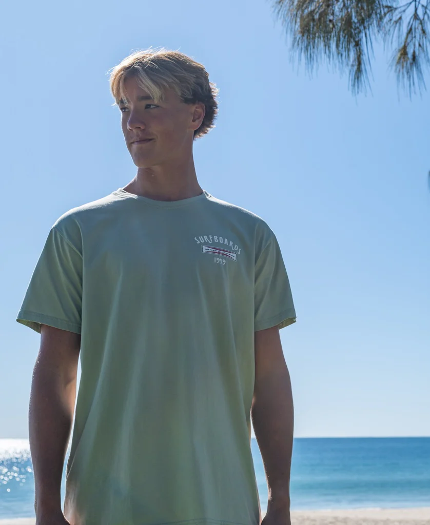 G&S Surfboards Tee | Sage - Image 3