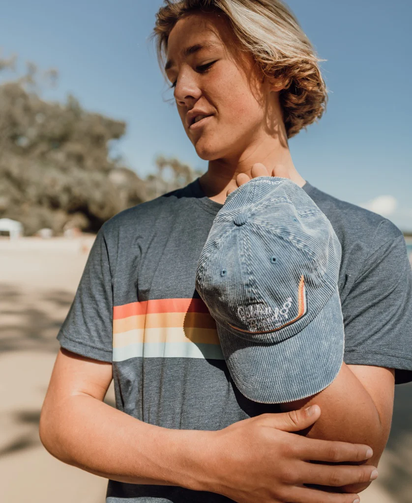 Hancock Cord Cap | Blue - Image 4