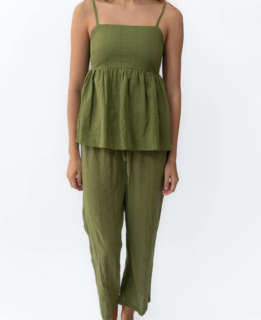 Celine | Khaki Stripe - Image 4