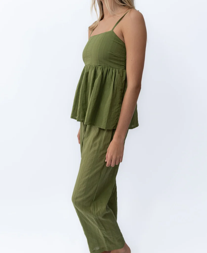Celine | Khaki Stripe - Image 5