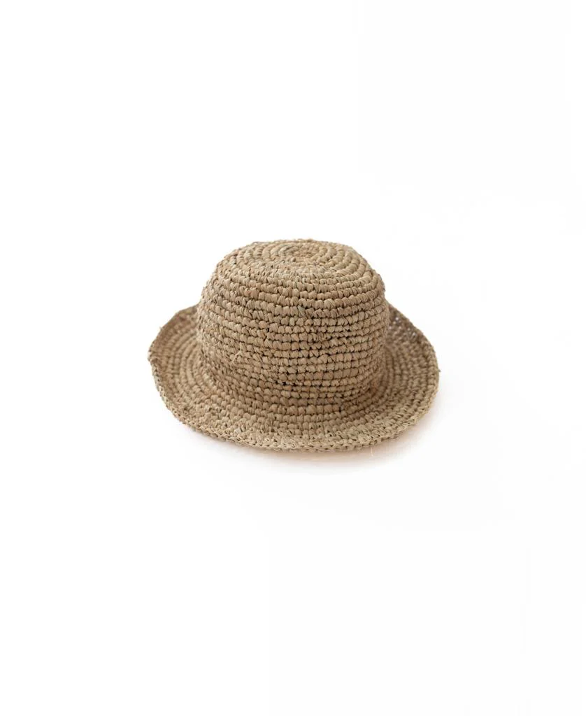 Raffia Bucket Hat | Natural - Image 3