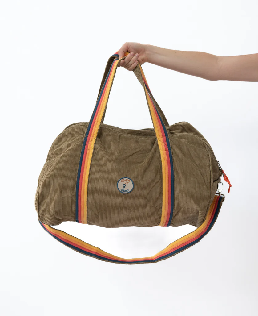 Long Island Cord Roll Bag | Taupe