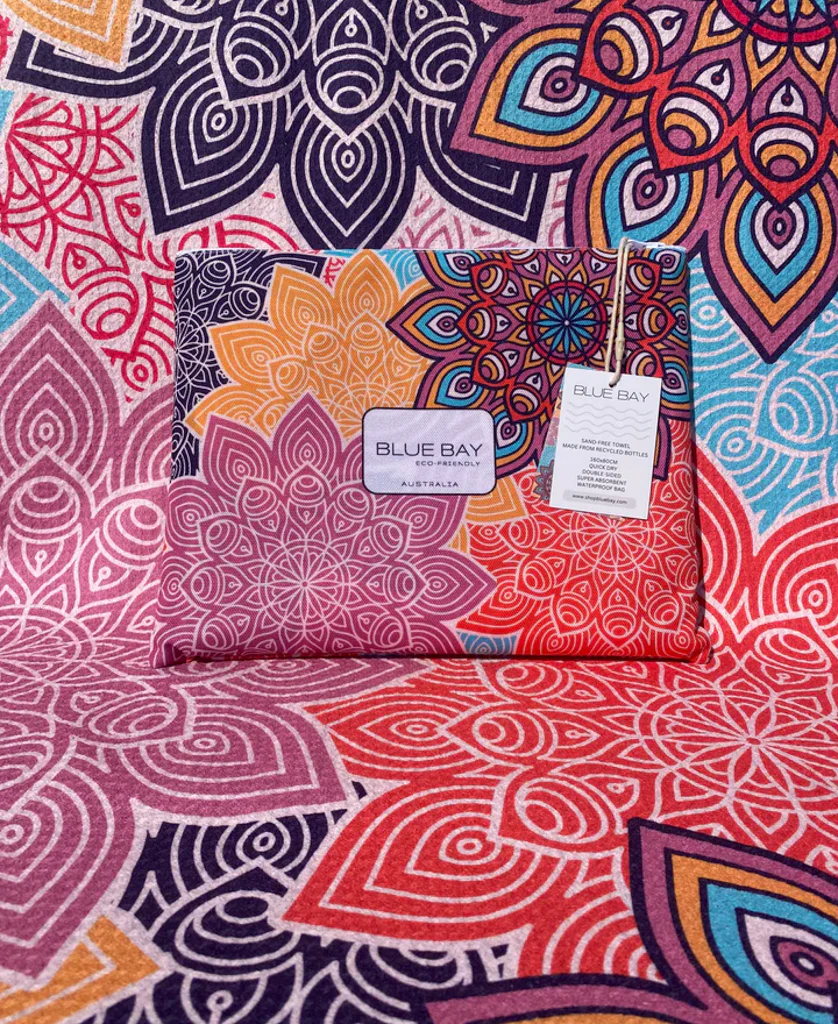 Bluebay Sand-Free Towel | Mandala - Image 3