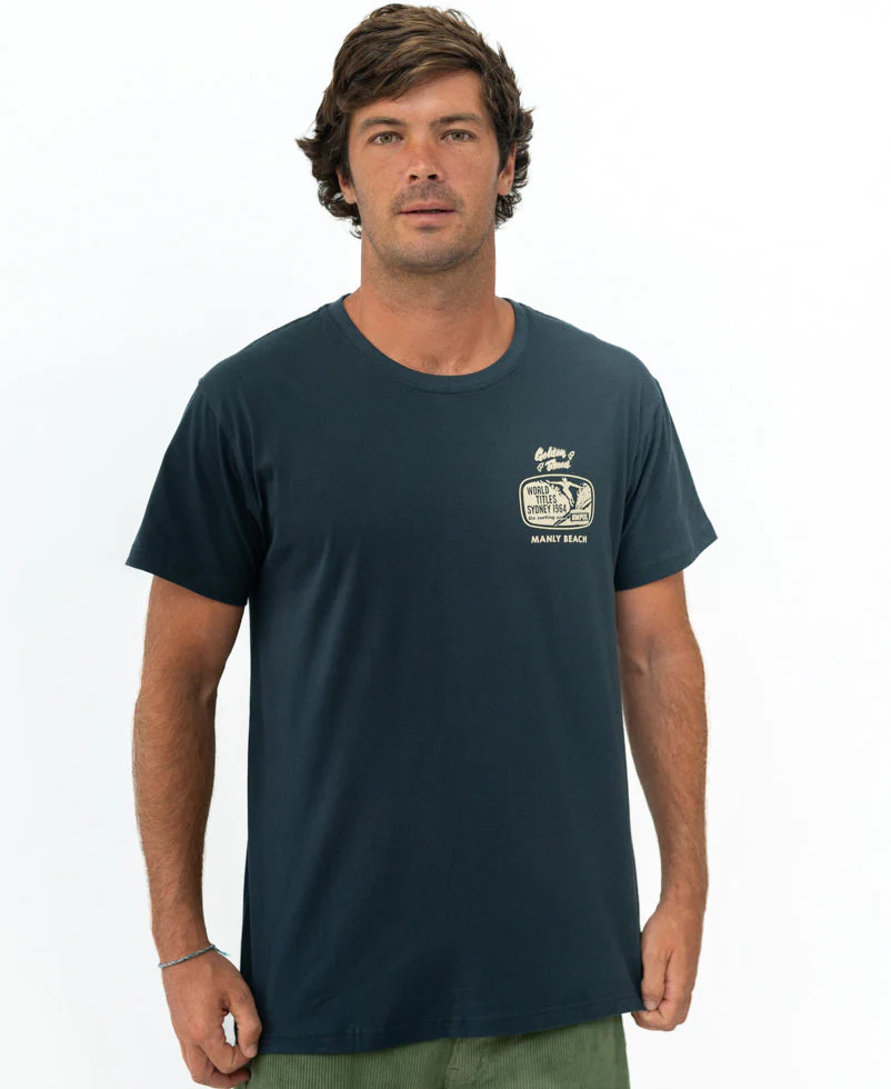 Manly Ampol Tee | Navy - Image 4