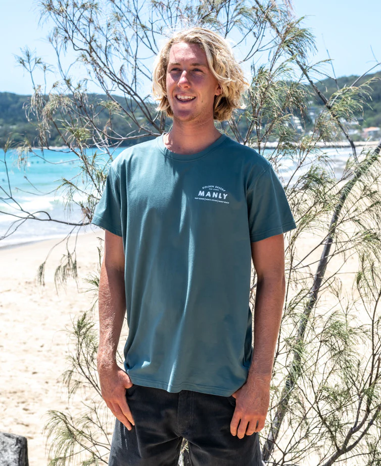 Manly Old School Tee | Fern - Image 2