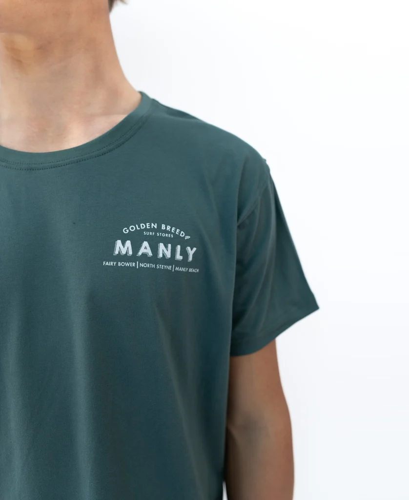 Manly Old School Tee | Fern - Image 4