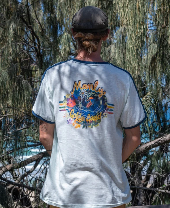 Manly Tropical Tee | Ice - Image 2