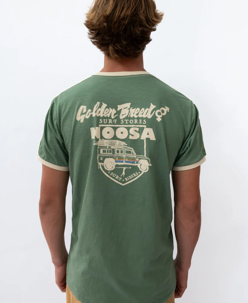 Noosa Landy Tee | Leaf Green - Image 3