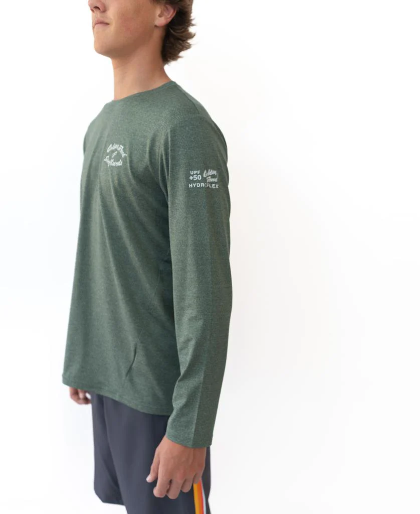 Pebbles L/S Rash Shirt | Green Marle - Image 4