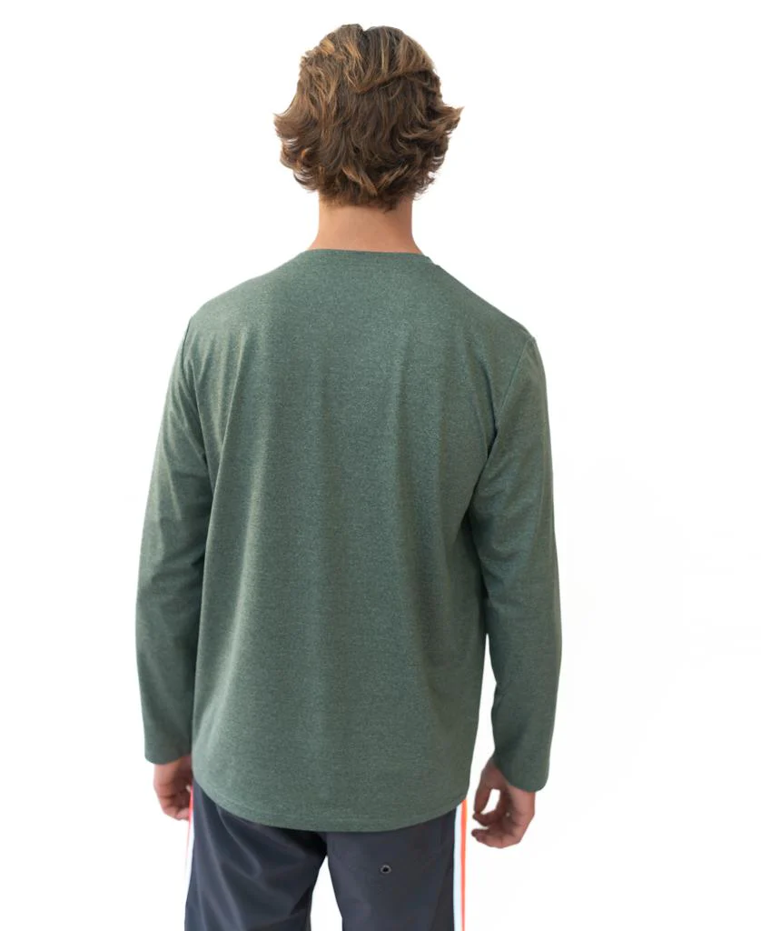 Pebbles L/S Rash Shirt | Green Marle - Image 5