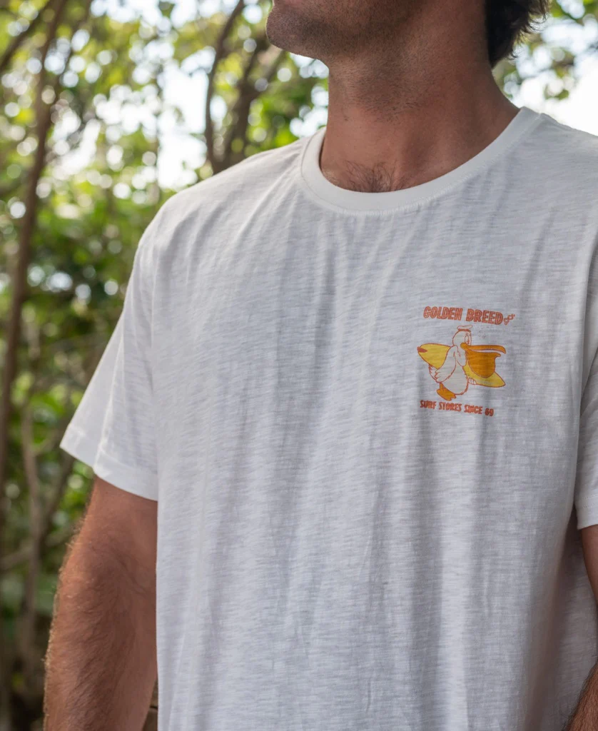Pelican Tee | Off White - Image 2