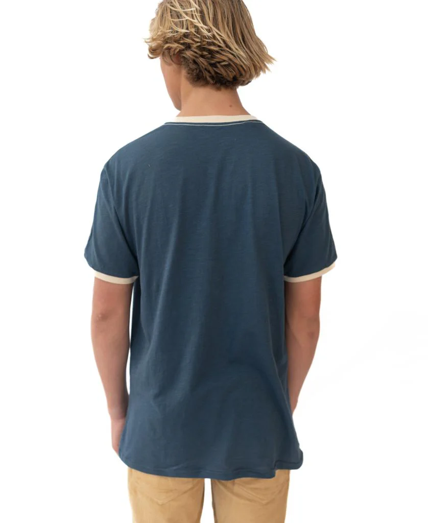 Retro Ringer Tee | Navy - Image 6