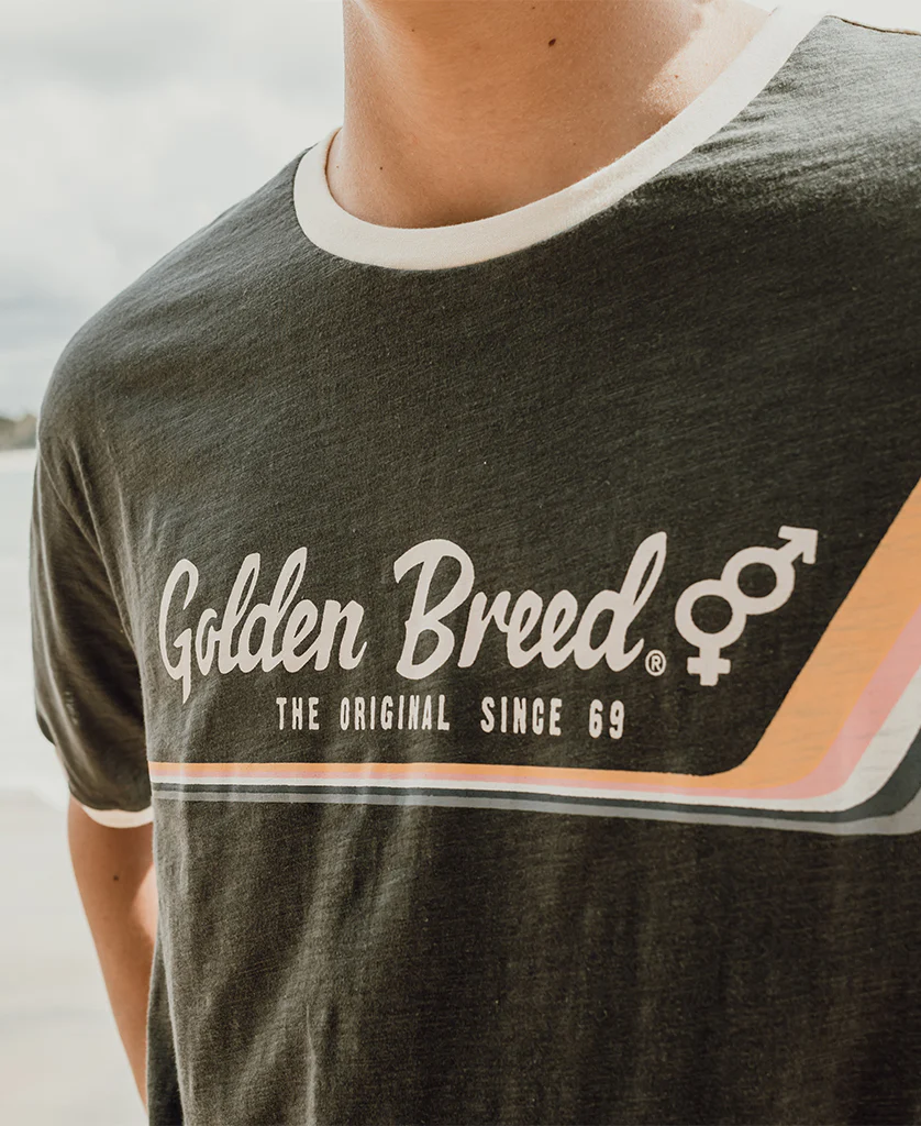 Retro Ringer Tee | Wash Black - Image 4