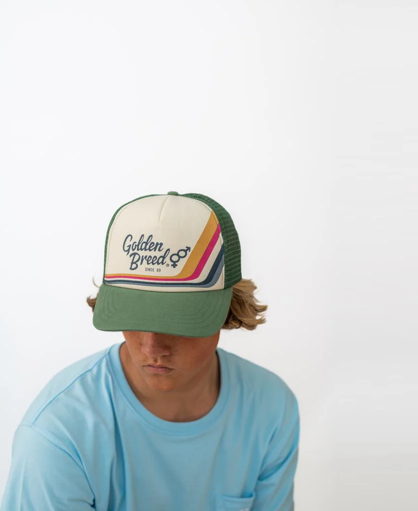 Retro Trucker Cap | Khaki - Image 4