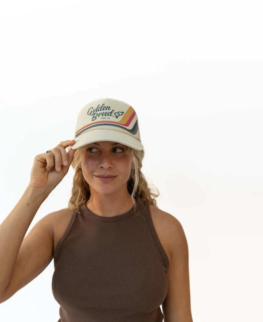 Retro Trucker Cap | Off White - Image 3